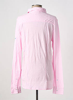 Polo manches longues manches longues rose LES GARCONS FACILES homme