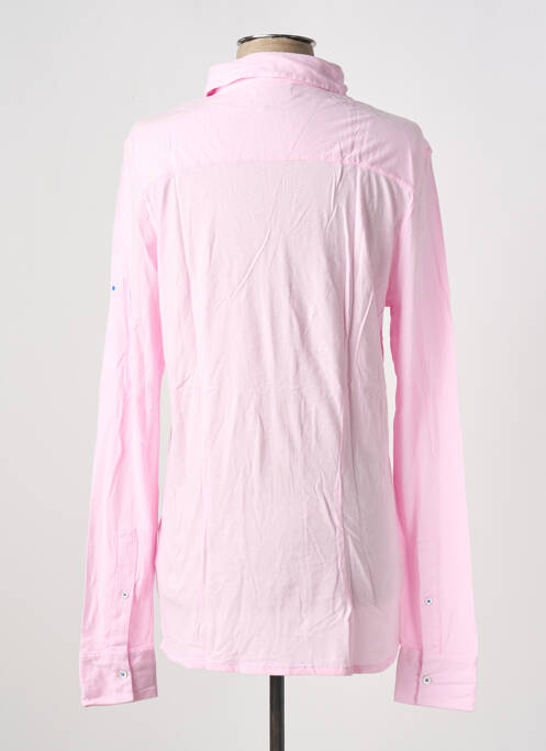 Polo rose LES GARCONS FACILES pour homme