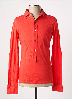 Polo manches longues manches longues rouge LES GARCONS FACILES homme