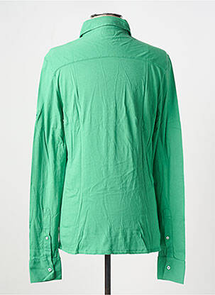 Polo manches longues manches longues vert LES GARCONS FACILES homme