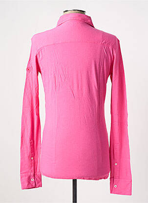 Polo manches longues manches longues rose LES GARCONS FACILES homme