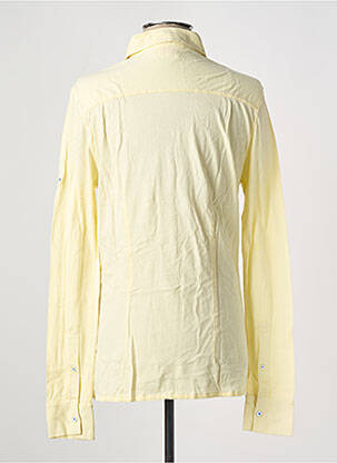 Polo manches longues manches longues jaune LES GARCONS FACILES homme