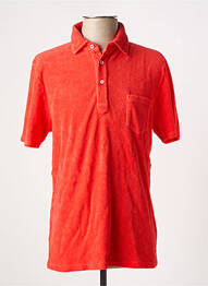 Polo coupe droite manches courtes rouge LES GARCONS FACILES homme