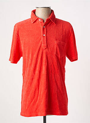 Polo coupe droite manches courtes rouge LES GARCONS FACILES homme