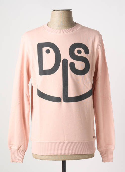 Sweat-shirt manches longues manches longues rose DIESEL homme