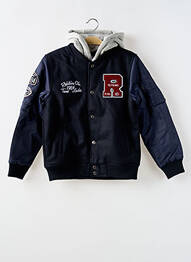 Blouson broderie bleu REDSKINS garcon