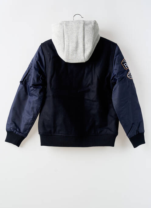 Blouson col v bleu REDSKINS garcon