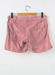 Short de bain rouge LES GARCONS FACILES pour homme seconde vue