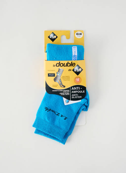 Chaussettes bleu THYO pour homme