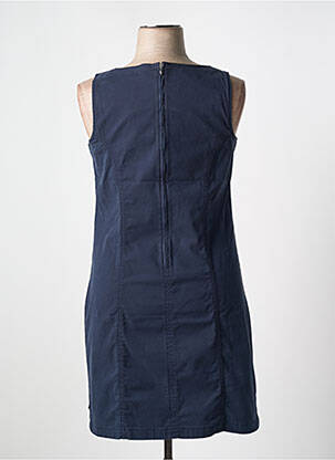 Robe mi-longue sans manche sans manche bleu TBS femme