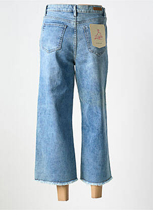 Jeans coupe large stretch taille normale bleu LCDN femme