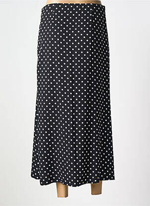Jupe longue coupe droite noir LCDN femme