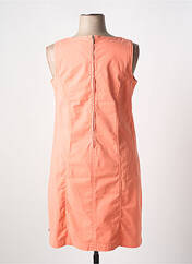 Robe mi-longue orange TBS pour femme seconde vue