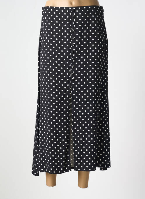 Jupe longue coupe droite noir LCDN femme