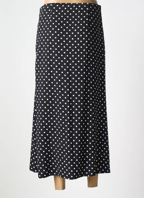 Jupe longue coupe droite noir LCDN femme