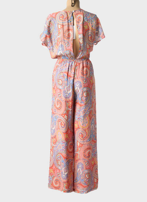 Combi-pantalon manches courtes manches courtes orange MOLLY BRACKEN femme