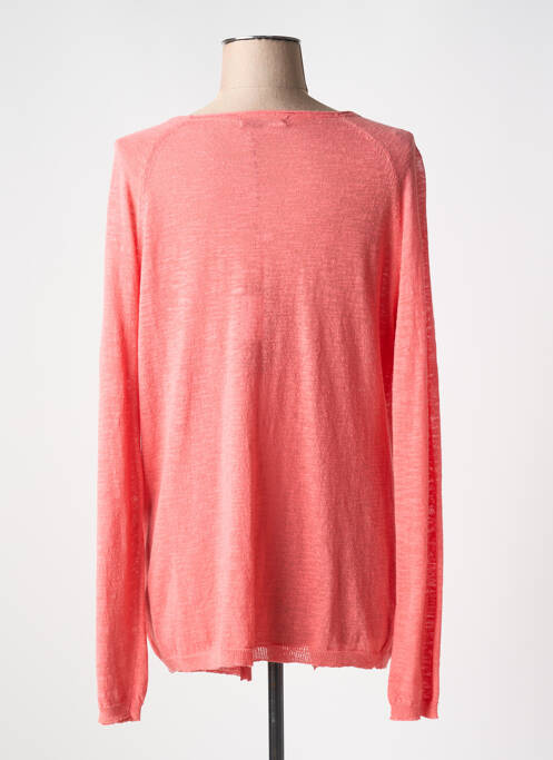 Gilet manches longues orange TBS femme