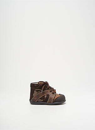 Bottines/boots voute plantaire bout rond marron BELLAMY garçon