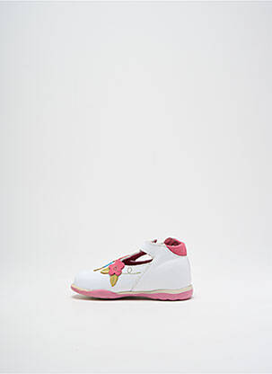 Sandales/nu pieds bout rond bout rond blanc MINIBEL fille
