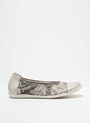 Ballerines impression bout rond gris BELLAMY fille
