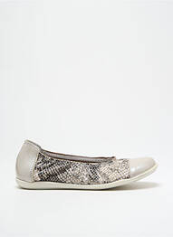 Ballerines impression bout rond gris BELLAMY fille