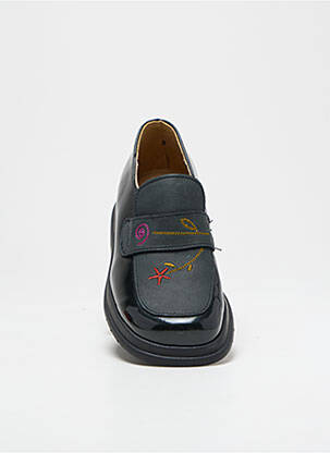 Mocassins bout carré vert GBB fille