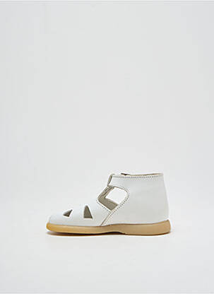Sandales/nu pieds voute plantaire bout ouvert blanc LITTLE MARY fille