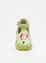 Sandales/Nu pieds vert PAMPABLUE pour fille seconde vue