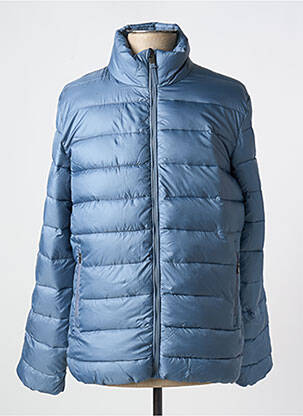 Doudoune manches longues sans capuche bleu SELECTED homme
