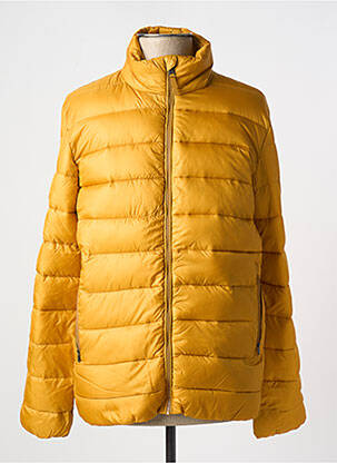 Doudoune manches longues sans capuche jaune SELECTED homme