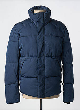 Doudoune poches sans capuche bleu SELECTED homme