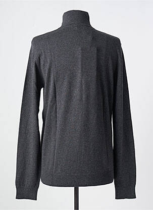 Pull stretch manches longues gris SELECTED homme