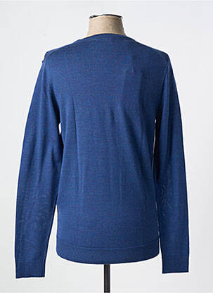 Pull stretch manches longues bleu SELECTED homme