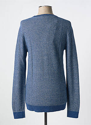 Pull stretch manches longues bleu SELECTED homme