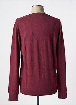 Pull col v manches longues rouge GANT homme