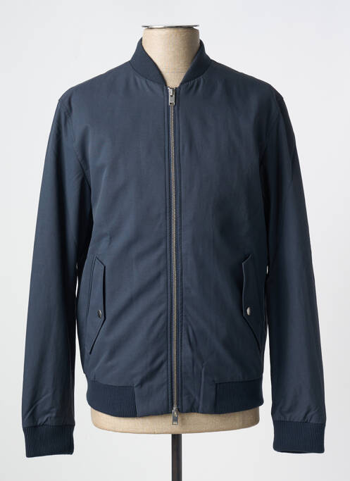Blouson bleu SELECTED pour homme