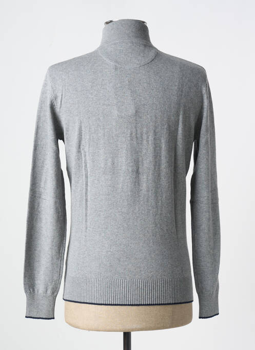 Gilet manches longues gris IZAC pour homme