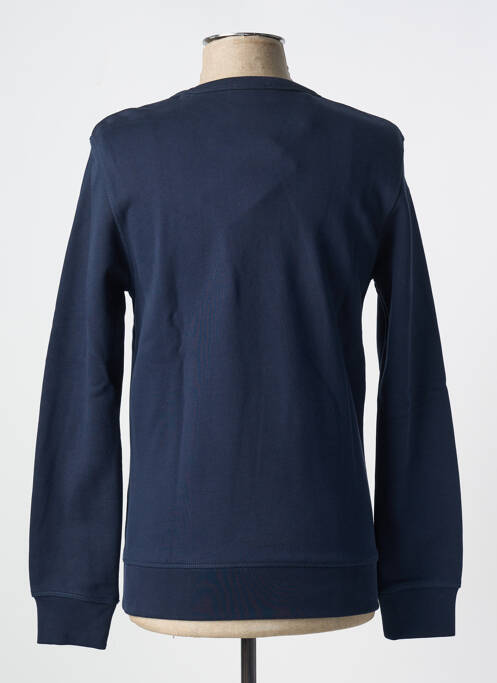 Sweat-shirt bleu SELECTED pour homme