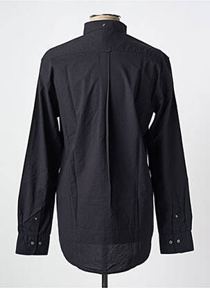 Chemise manches longues poches noir GANT homme