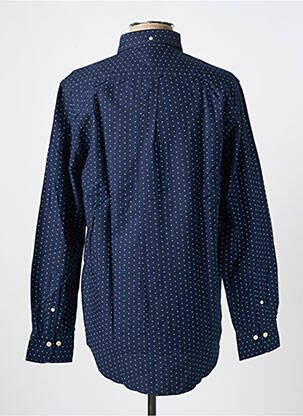 Chemise manches longues manches longues bleu GANT homme