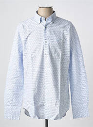 Chemise manches longues imprimé fantaisie bleu GANT homme