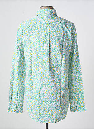 Chemise manches longues manches longues vert GANT homme