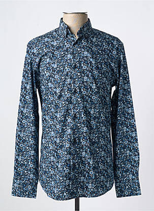 Chemise manches longues manches longues bleu SELECTED homme