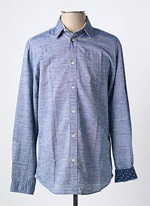 Chemise manches longues manches longues bleu SELECTED homme