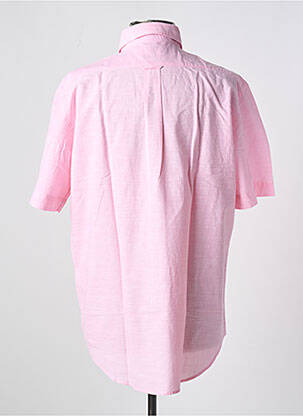 Chemise manches courtes poches rose EDEN PARK homme