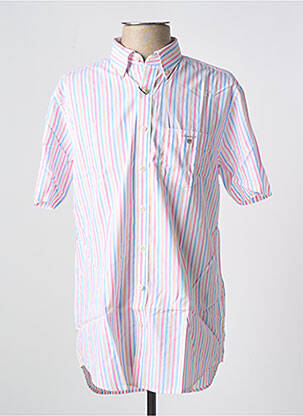 Chemise manches courtes poches rouge GANT homme