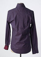 Chemise manches longues bleu IZAC pour homme seconde vue