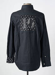 Chemise manches longues noir EDEN PARK pour homme seconde vue