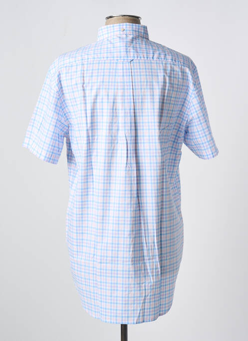Chemise manches courtes bleu GANT SAINTE ANNE pour homme
