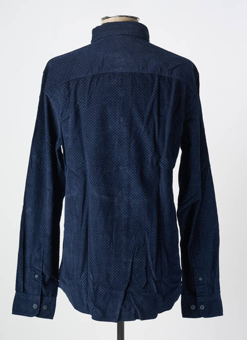 Chemise manches longues bleu SELECTED pour homme